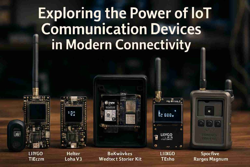 Exploring the Power of IoT Communication Devices in Modern Connectivity