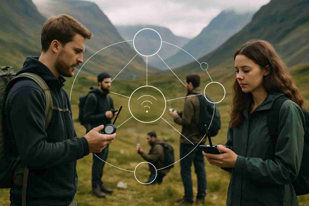 Harnessing the Power of Off-Grid Mesh Networking for Secure Communications